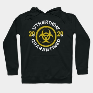 17Th Birthday 2020 Quarantined Graduation Hoodie